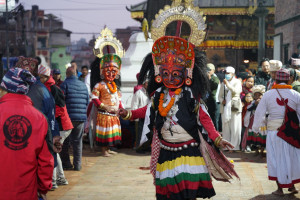 जयवागेश्वरीमा नवदुर्गा भवानीको जात्रा (तस्बिरमा)