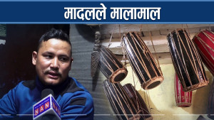 तिहारलाई मादल खोज्दै जिल्ला–जिल्लाबाट काठमाडौँमा ओइरो 