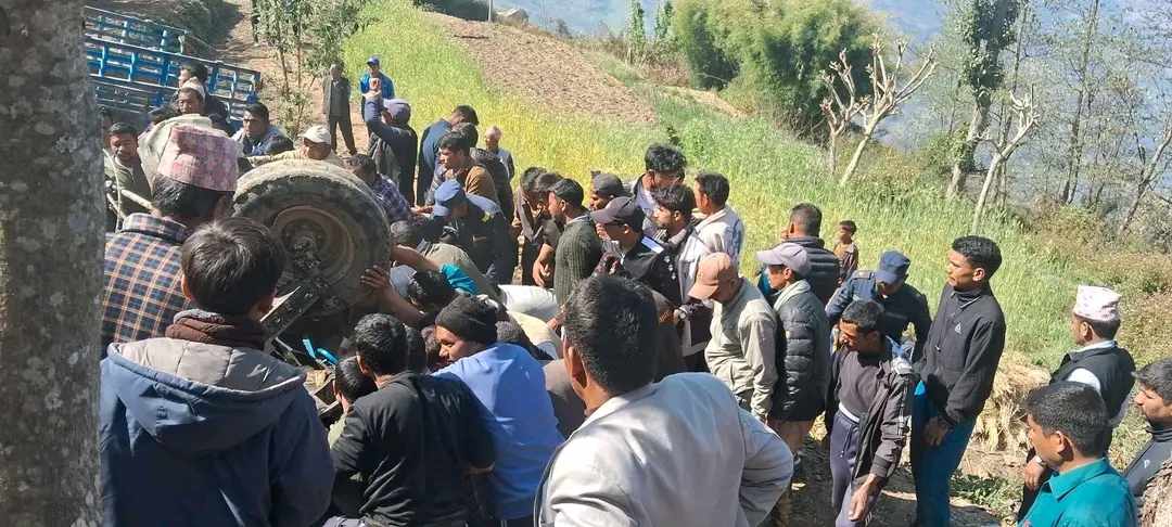 अछाममा ट्र्याक्टर दुर्घटना, ५ जनाको मृत्यु