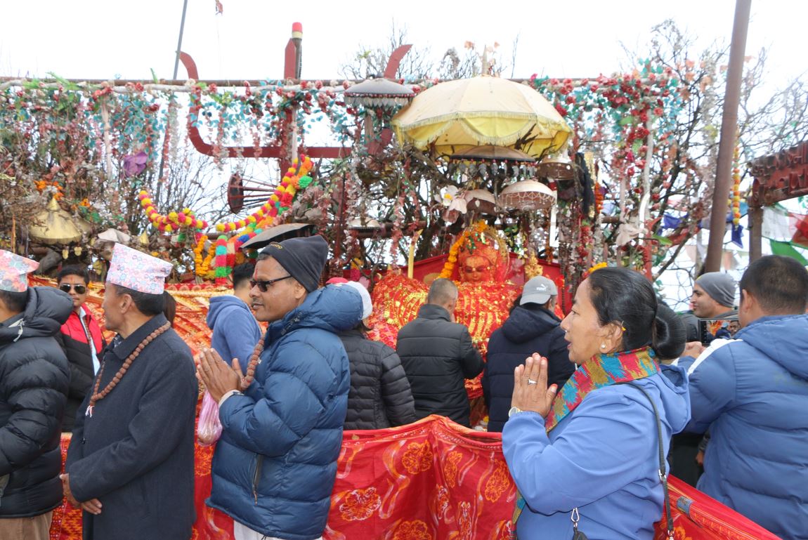 एक वर्षमा दुई लाख ३१ हजार भक्तजनद्वारा पाथीभराको दर्शन